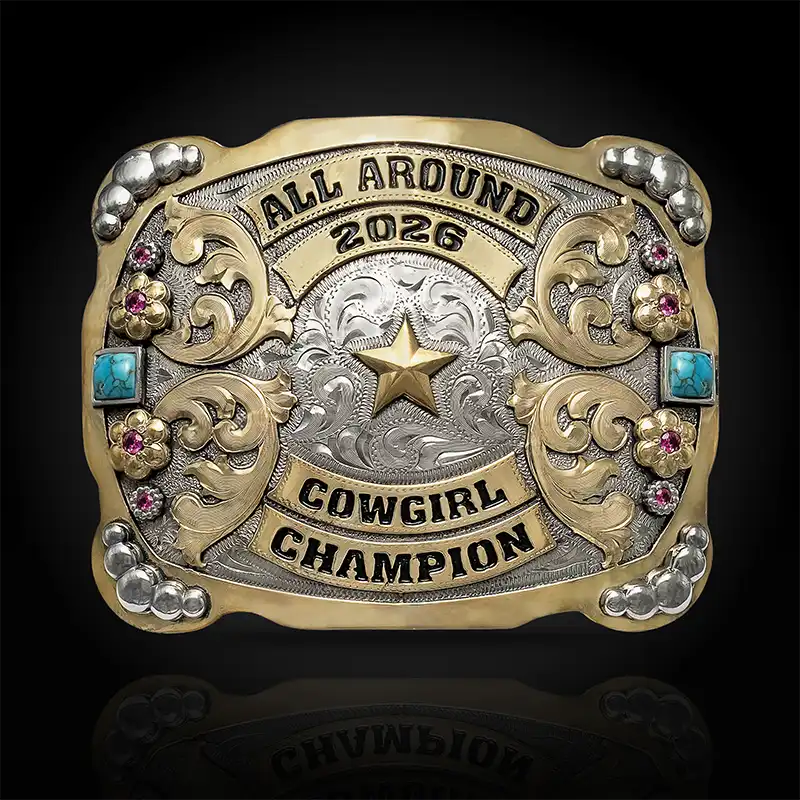 Cowgirl Belt Buckle